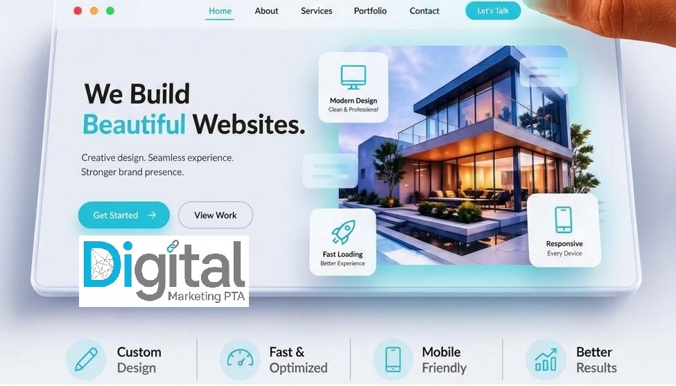 Website Design Process at Digital Marketing Pretoria