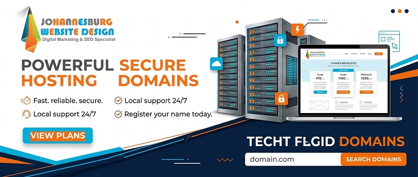 web hosting and domain registration company sandton